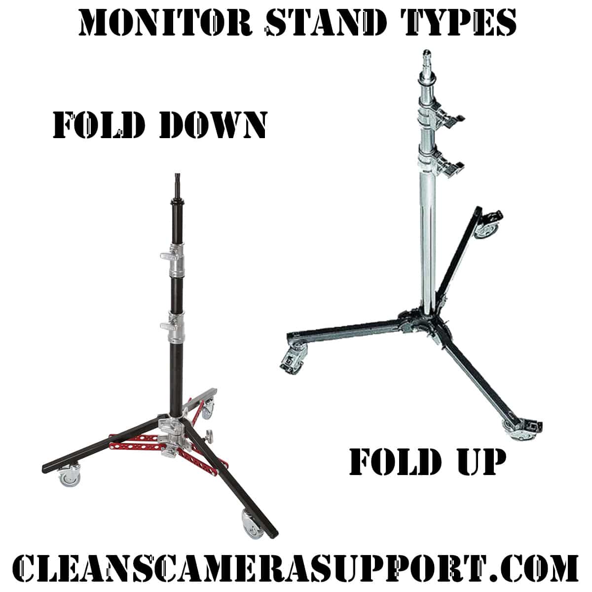 monitor stand types