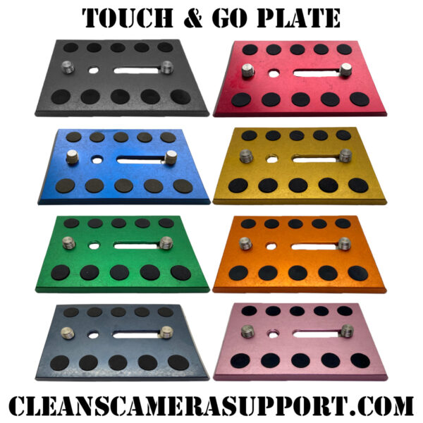 touch & go plate from cleans camera support shop all colors