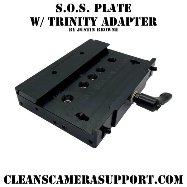 sos plate trinity adapter from cleans camera support shop