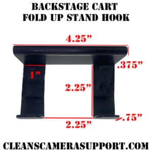 backstage fold up stand hook