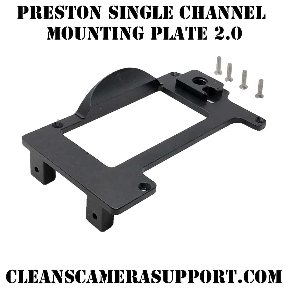preston single channel mounting plate